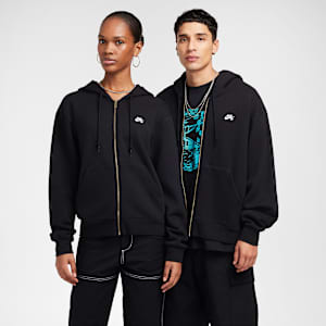 Nike SB Full-Zip Fleece Skate Hoodie. Nike DK